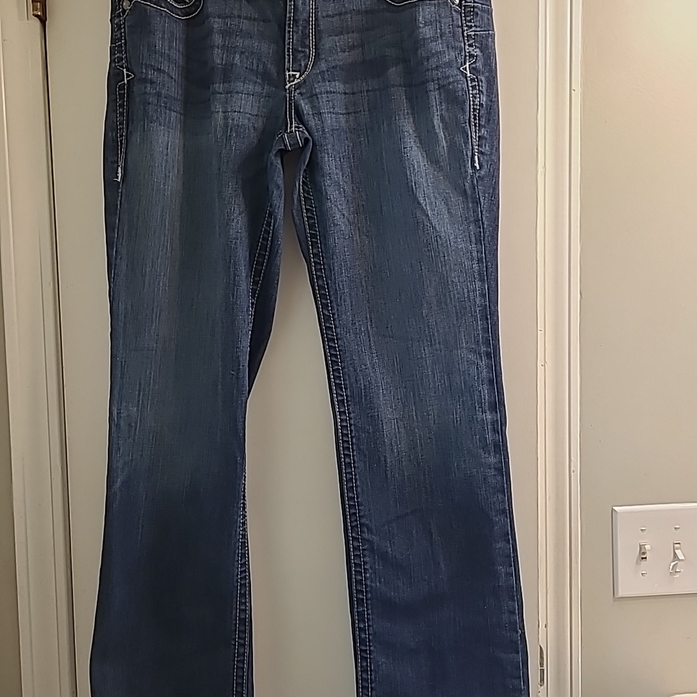 Ariat Blue Straight Leg Jeans Classic Style